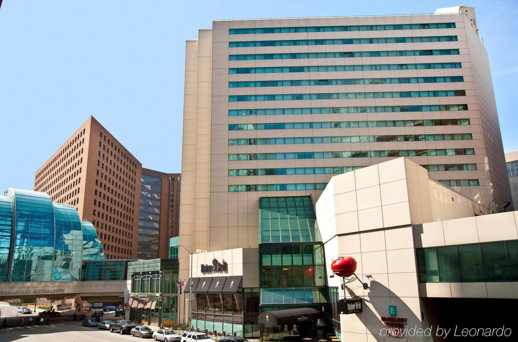 Embassy Suites By Hilton Indianapolis Downtown Ngoại thất bức ảnh